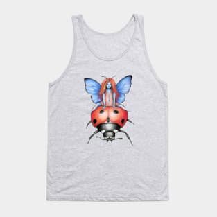 A ride on a ladybug Tank Top